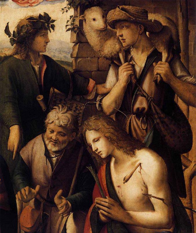 Ridolfo Ghirlandaio The Adoration of the Shepherds oil painting image